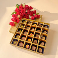 Luxury Roses & Empire Chocolate Collection