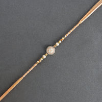 Rosy American Diamond Rakhi N Ferrero Bar