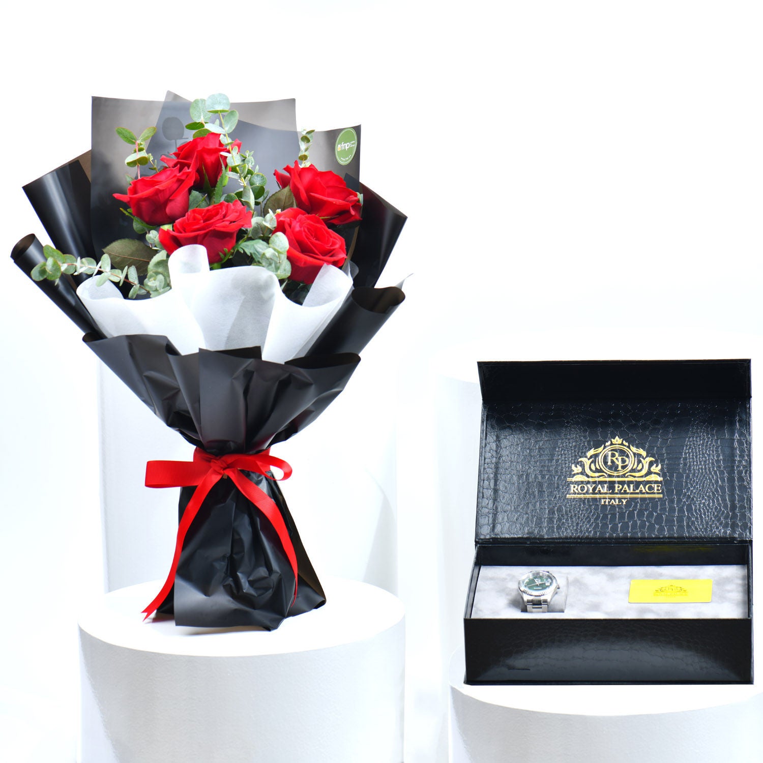 Royal Palace Watch and Bouquet Combo