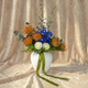Rustic Jewel Floral Harmony Vase