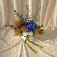 Rustic Jewel Floral Harmony Vase