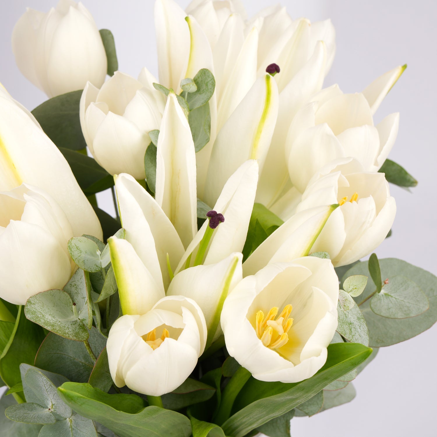 Saada | White Tulip n Lilies Vase