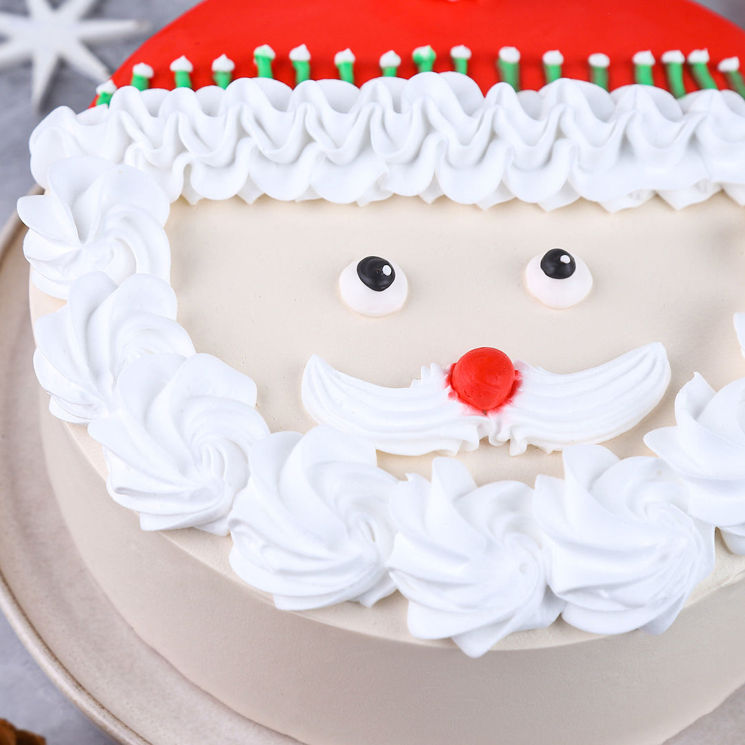 Festive Santa's Delight Chocolate Cake - Perfect Christmas Treat