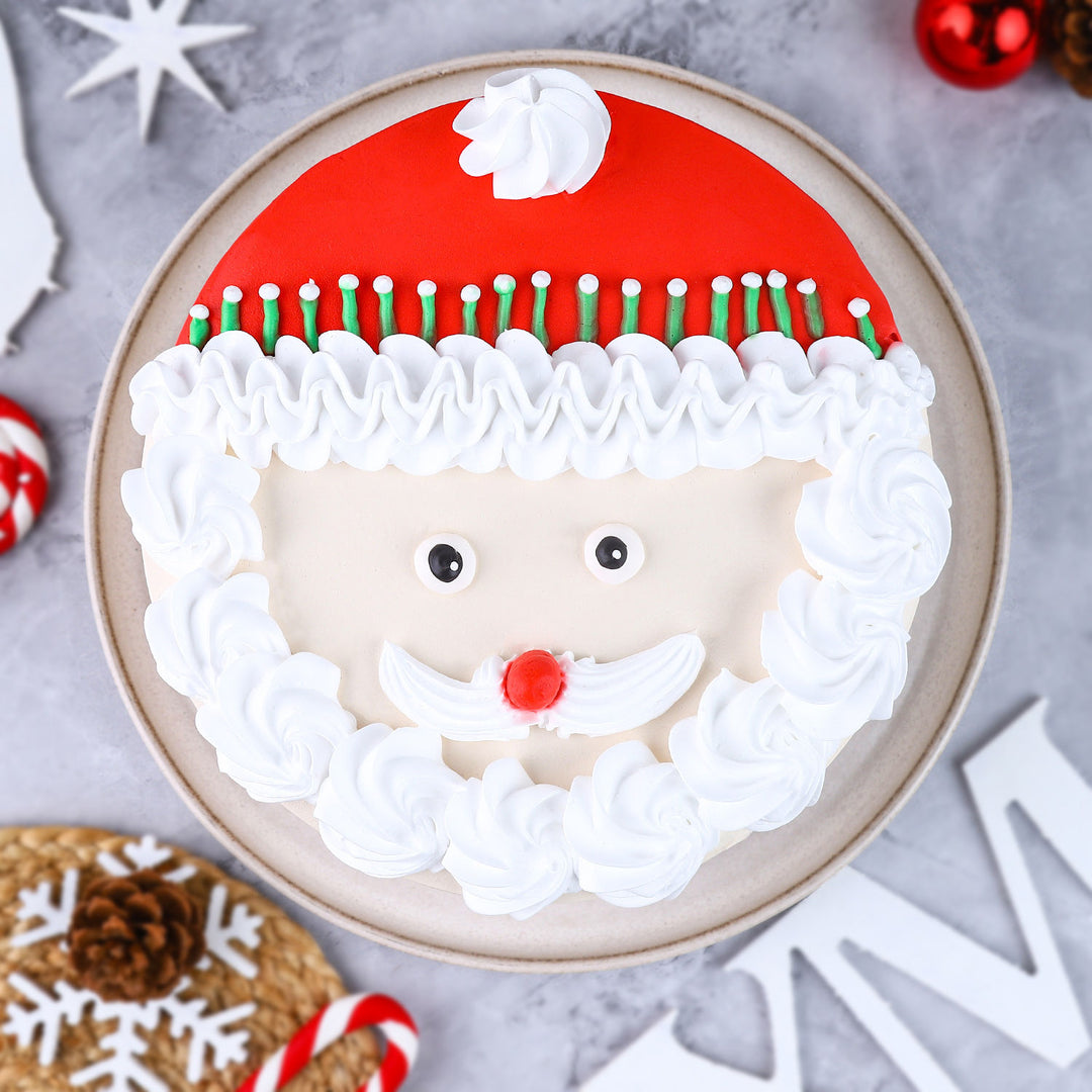 Festive Santa's Delight Chocolate Cake - Perfect Christmas Treat