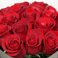 Scarlet Enchantment: Luxurious Red Roses Bouquet