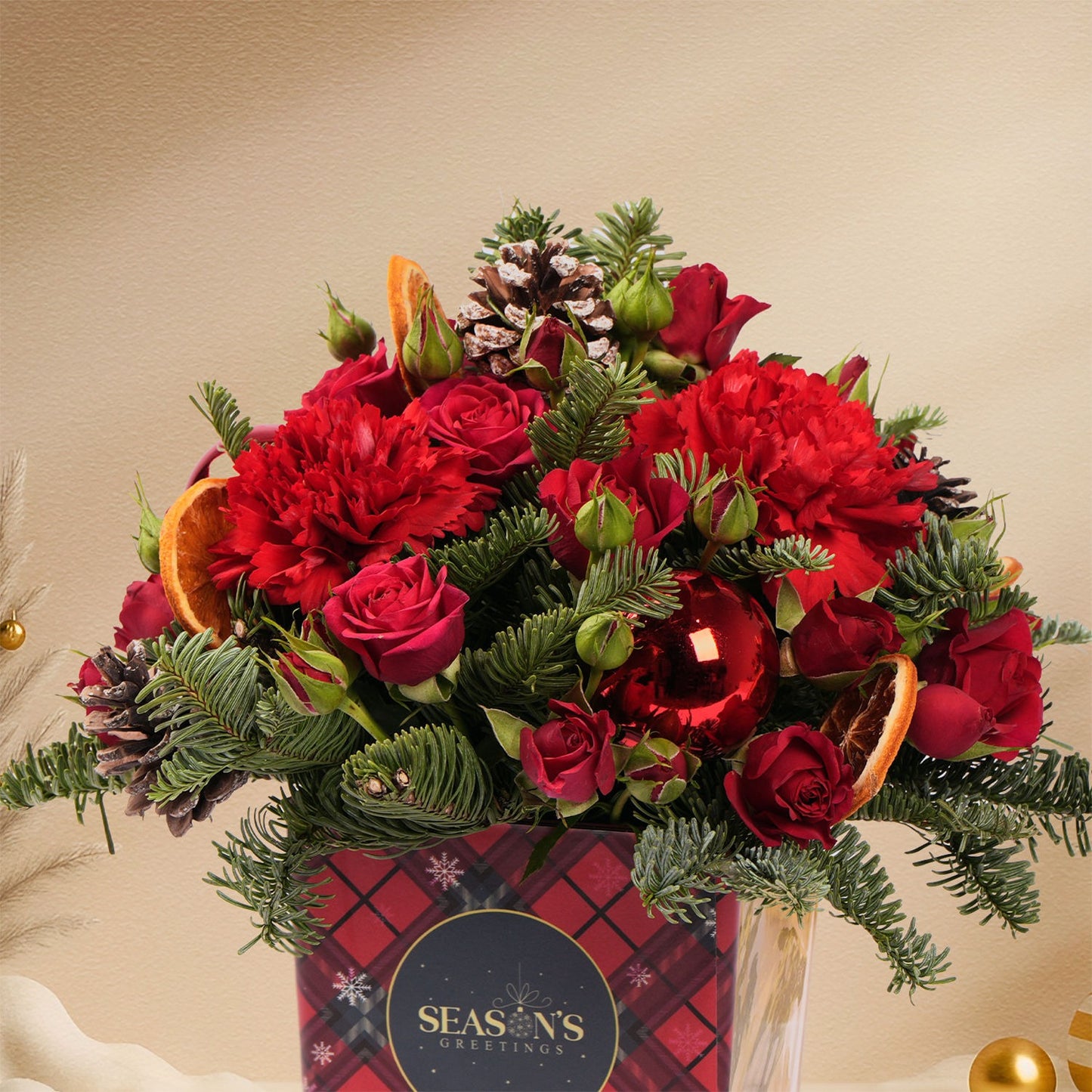 Seasons Greetings Floral Box