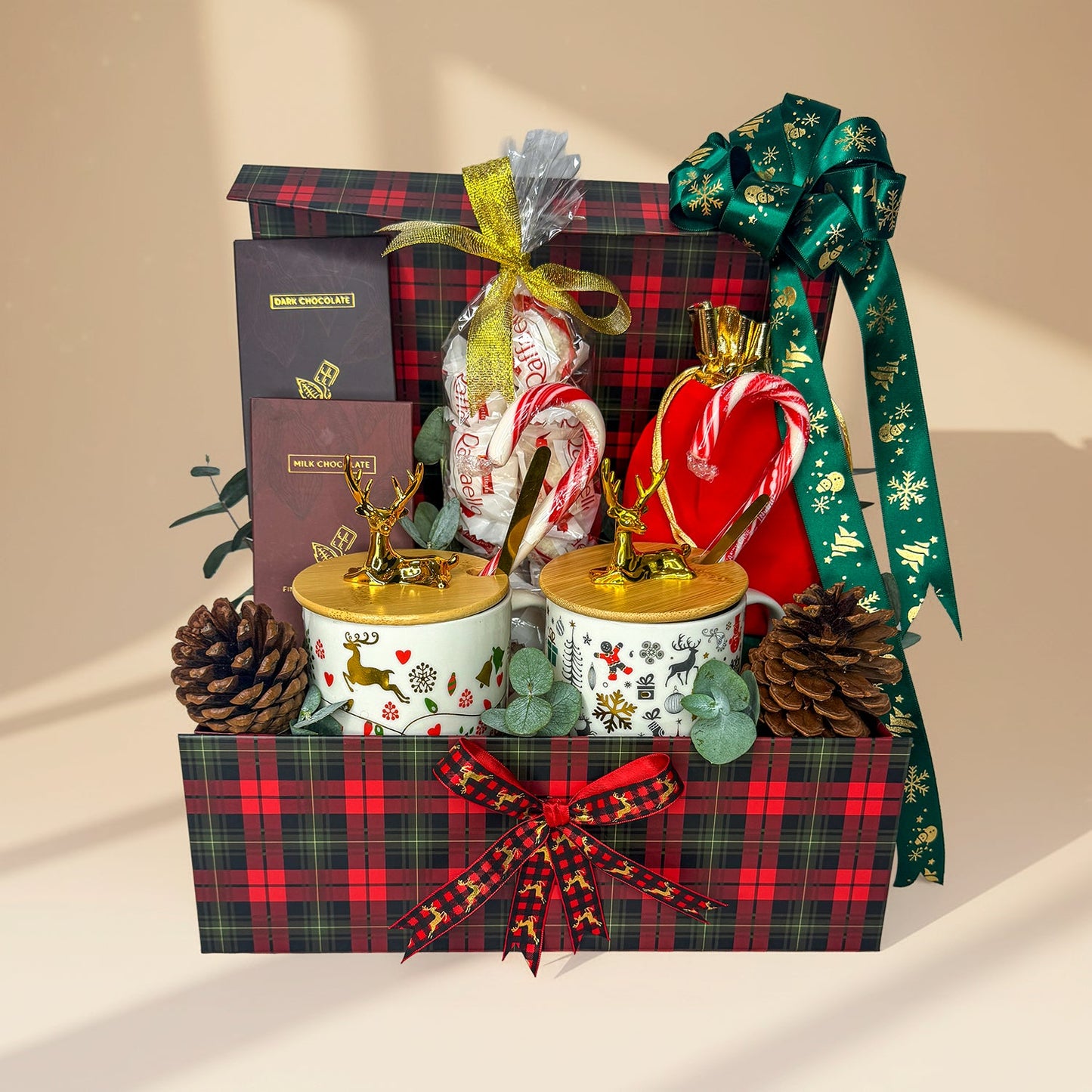 سلة هدايا تحيات الموسم الاحتفالية – أفضل هدية للعطلات