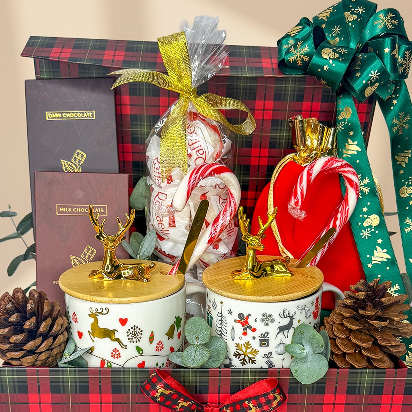 سلة هدايا تحيات الموسم الاحتفالية – أفضل هدية للعطلات