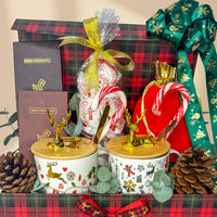 سلة هدايا تحيات الموسم الاحتفالية – أفضل هدية للعطلات