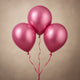 Elegant Set of 3 Pink Helium Balloon - Perfect for Any Celebration