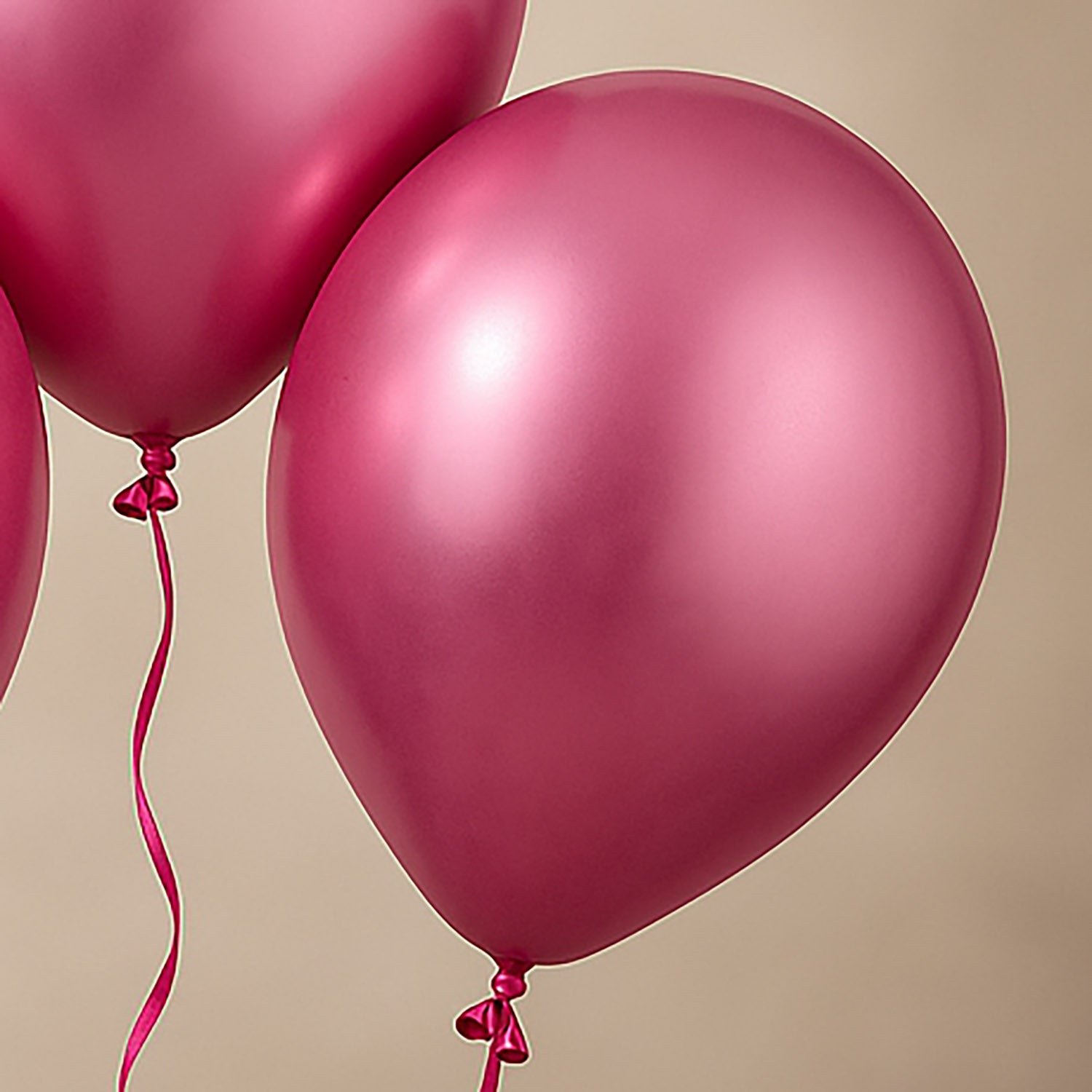 Set of 3 Pcs Pink Balloons