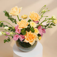 Shades of Lavender With Beautiful Arrangement