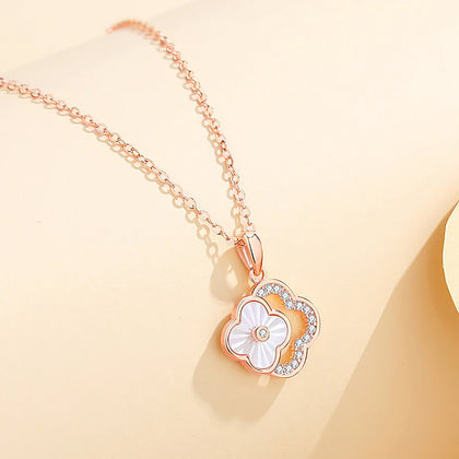 Signature Jewelry Rose Blossom Pendant Necklace