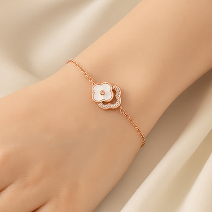Signature Jewelry Rose Blossom Pendant Necklace