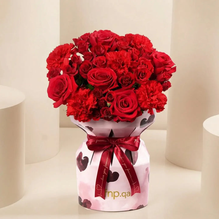 Elegant Passionate Red Love Bouquet