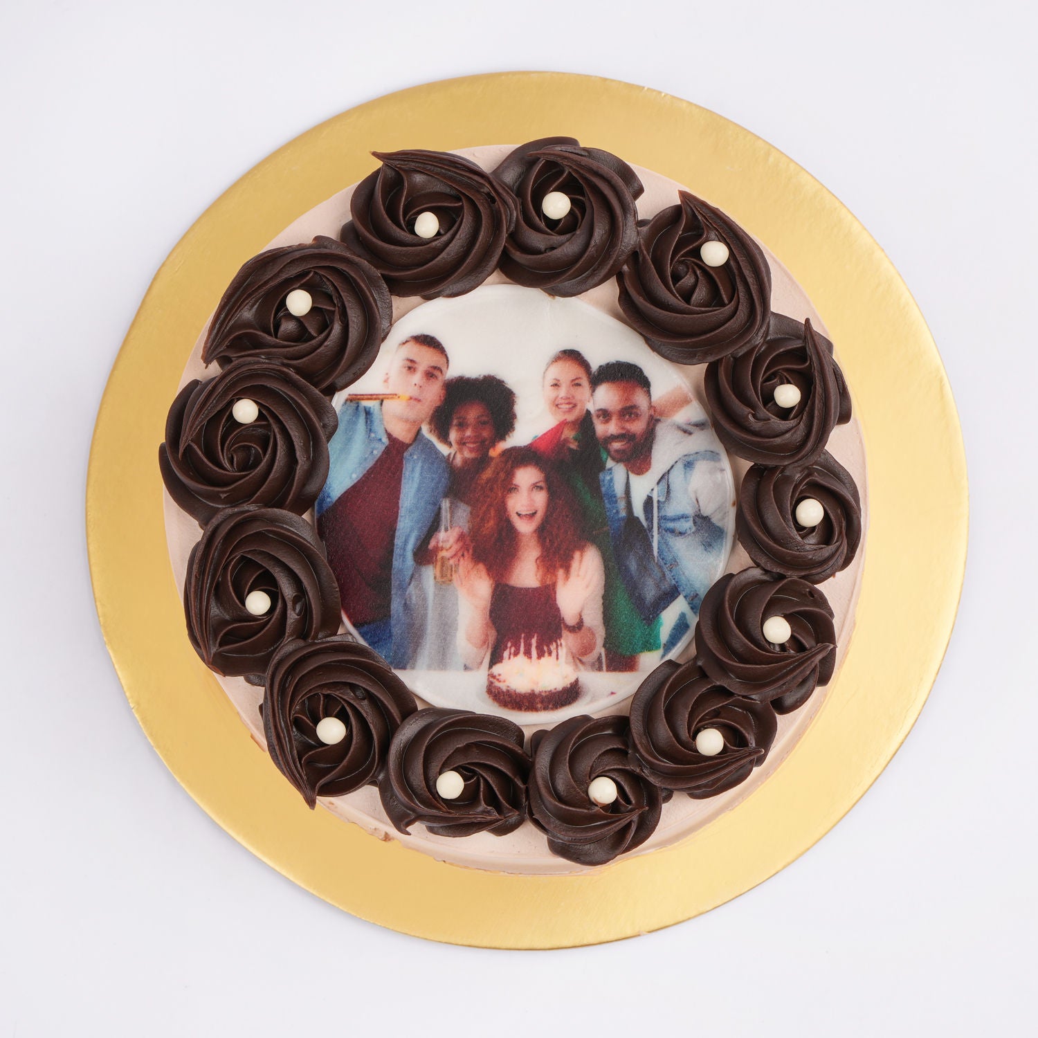 Sinful Symphony Photo Cake