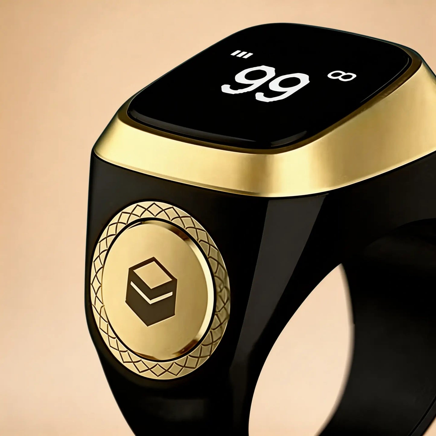 Smart Zikr Ring - Waterproof Prayer Counter & Reminder