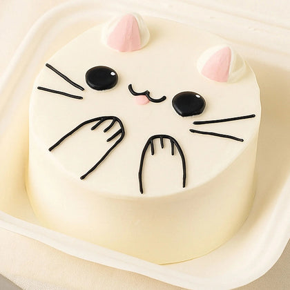 Smiling Cat Mini Cake