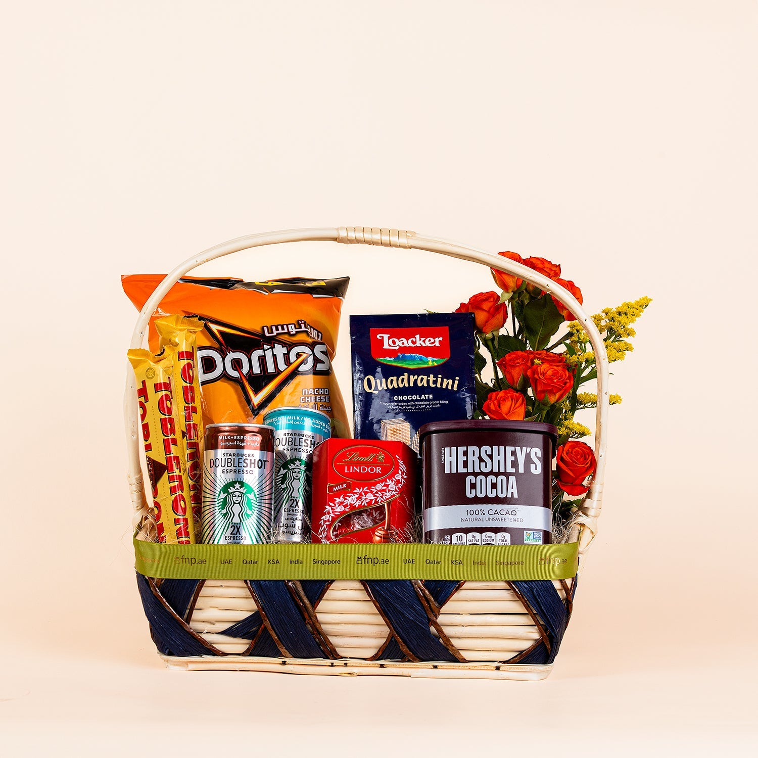 Snack & Floral Essence Gift Hamper