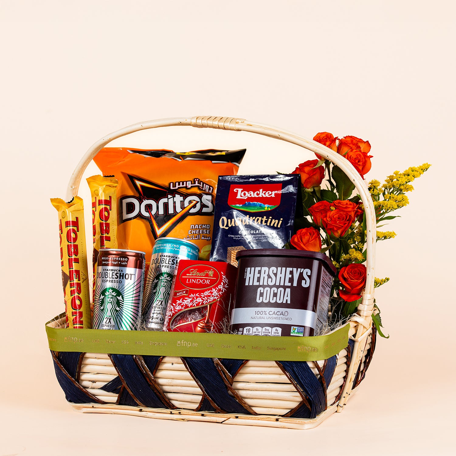Snack & Floral Essence Gift Hamper