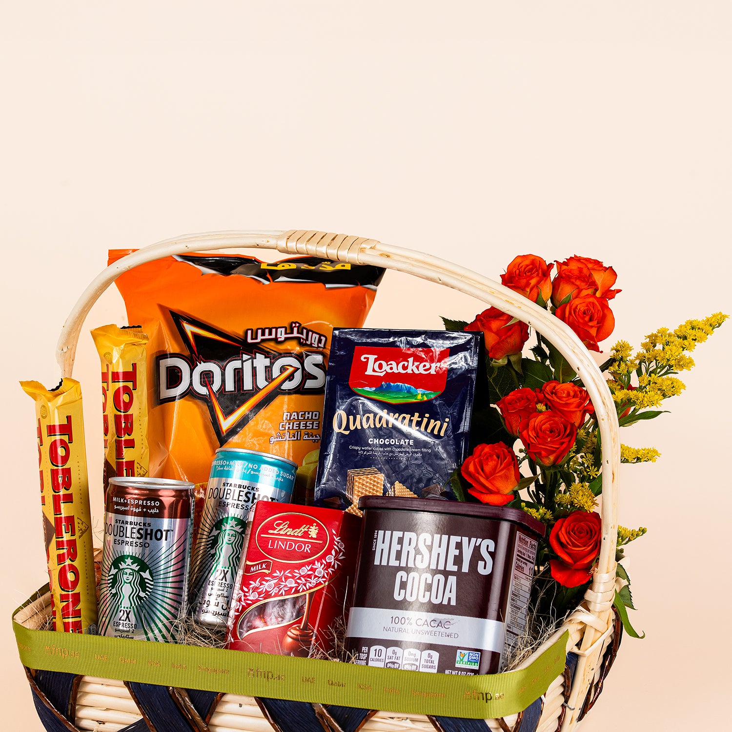 Snack & Floral Essence Gift Hamper