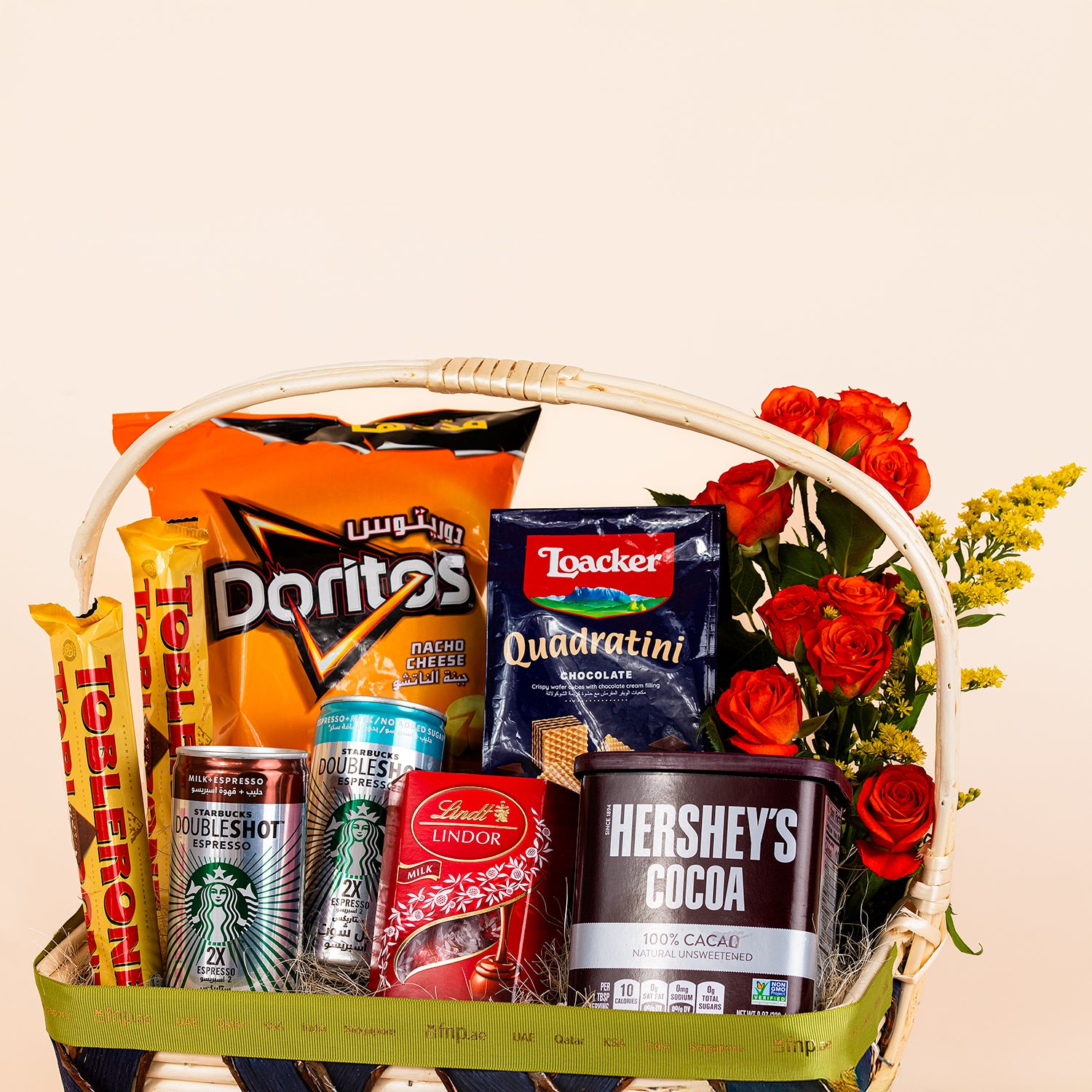 Snack & Floral Essence Gift Hamper