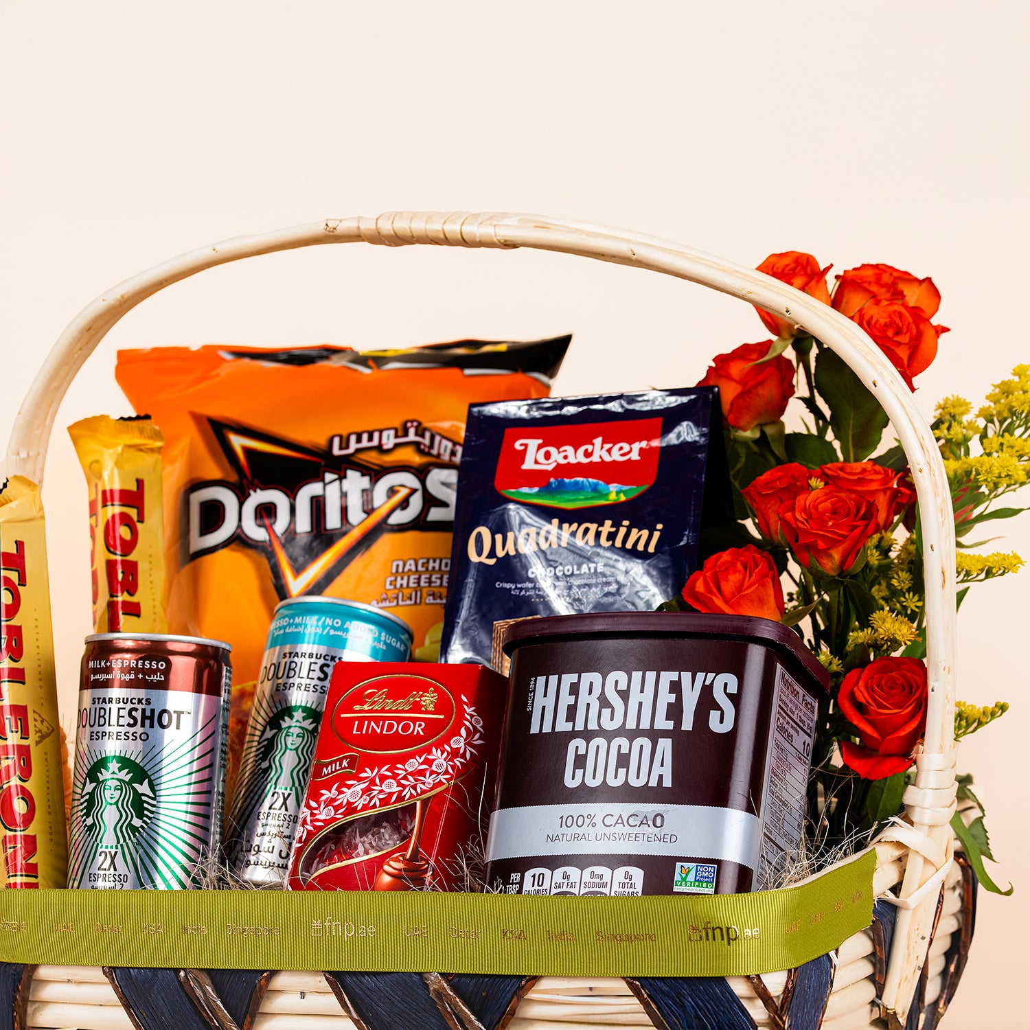 Snack & Floral Essence Gift Hamper