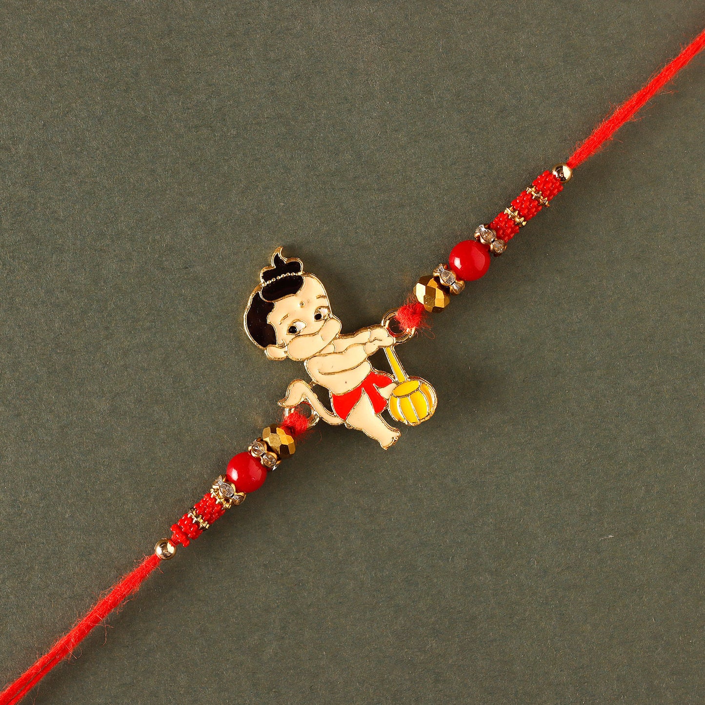 Sneh Holy Bal Hanuman Kids Rakhi & Kaju Katli