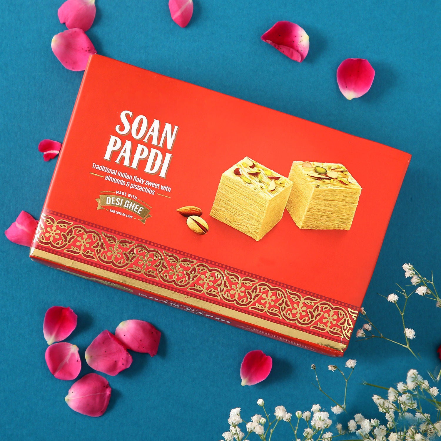 Sneh Holy Bal Hanuman Kids Rakhi & Soan Papdi