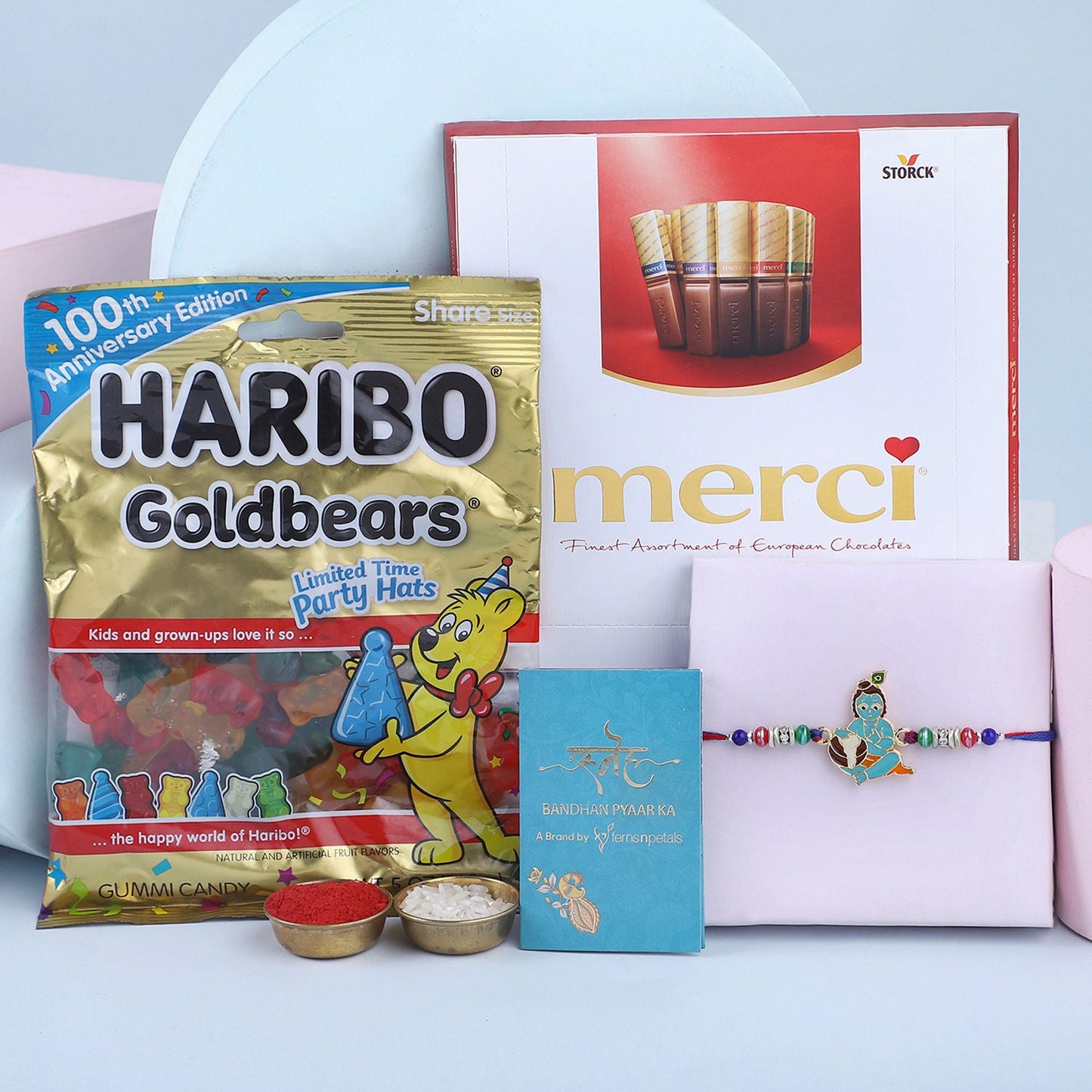 Sneh Krishna Kids Rakhi & Delectable Treats