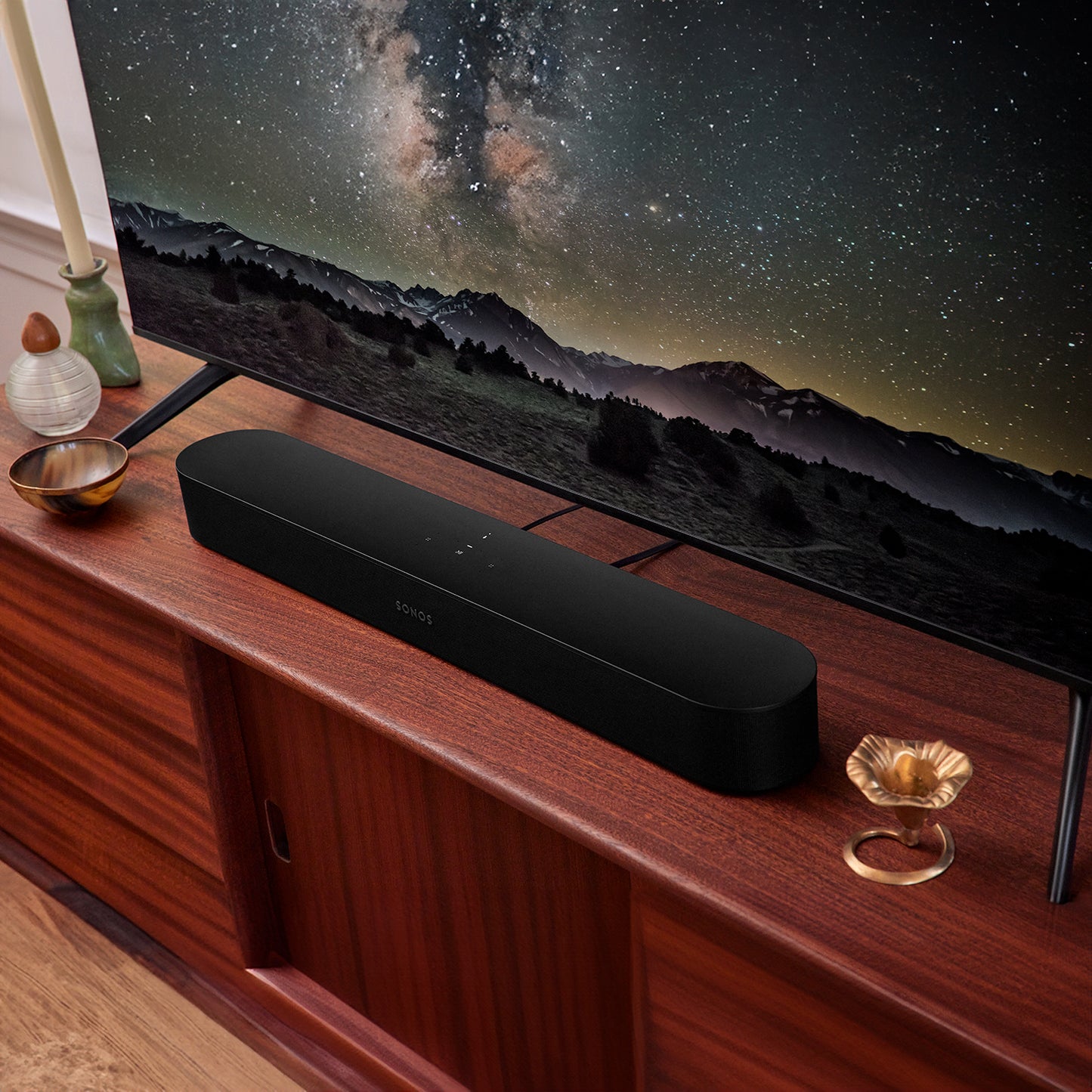 Sonos Beam (Gen 2) Smart Soundbar with Dolby Atmos – Black