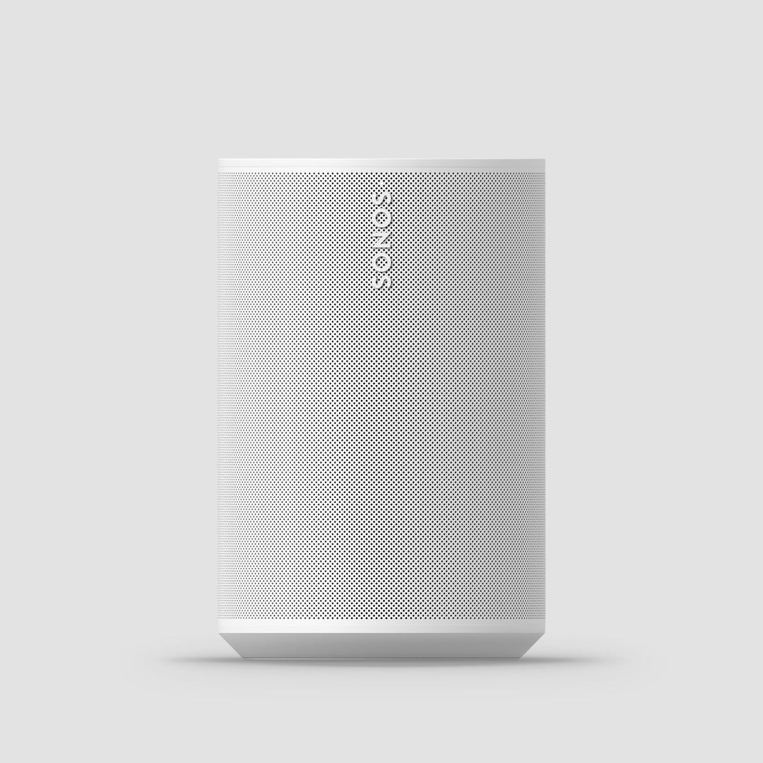 مكبر صوت منزلي Sonos Era 100 بتقنية Wi-Fi وBluetooth – أبيض | تجربة صوتية غامرة