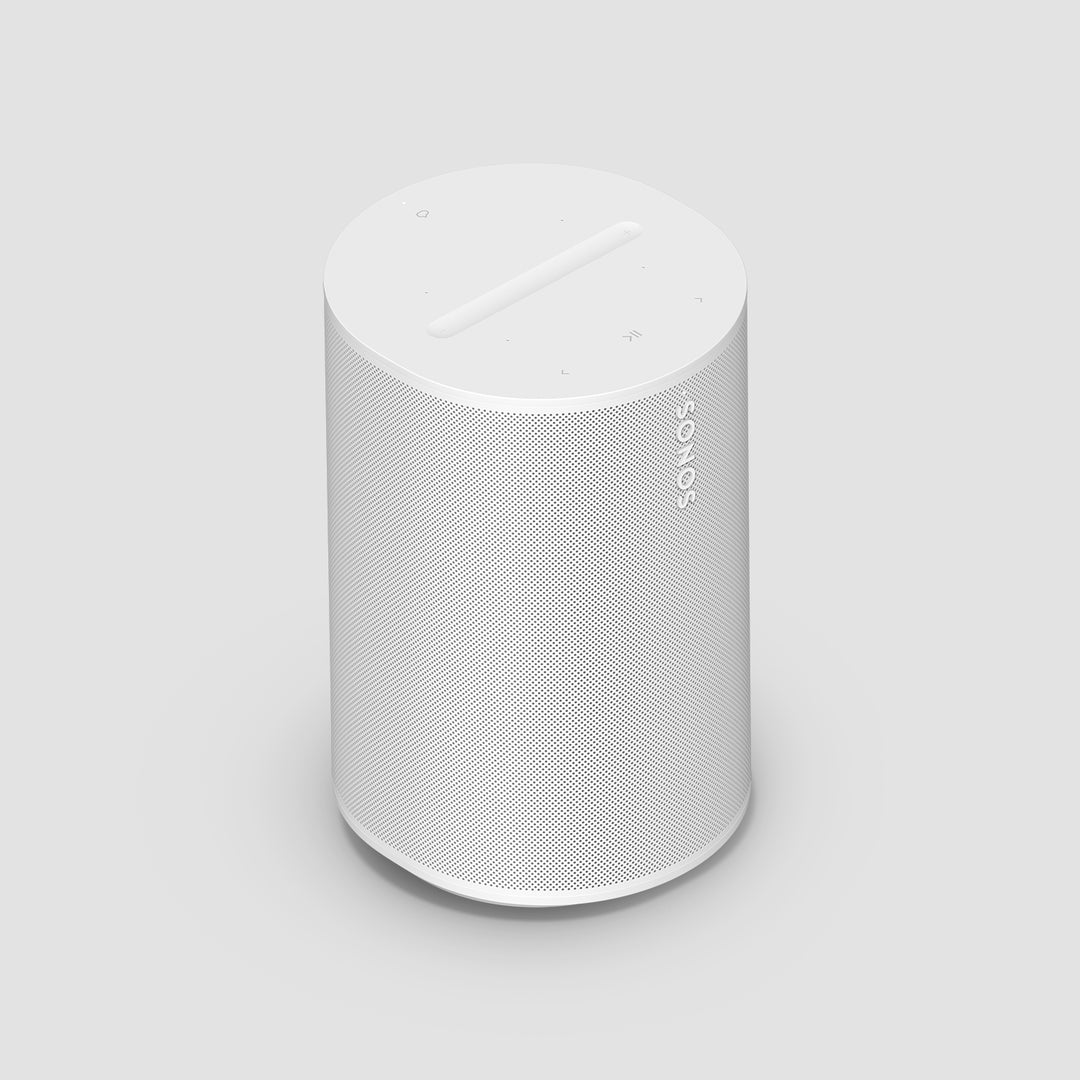مكبر صوت منزلي Sonos Era 100 بتقنية Wi-Fi وBluetooth – أبيض | تجربة صوتية غامرة