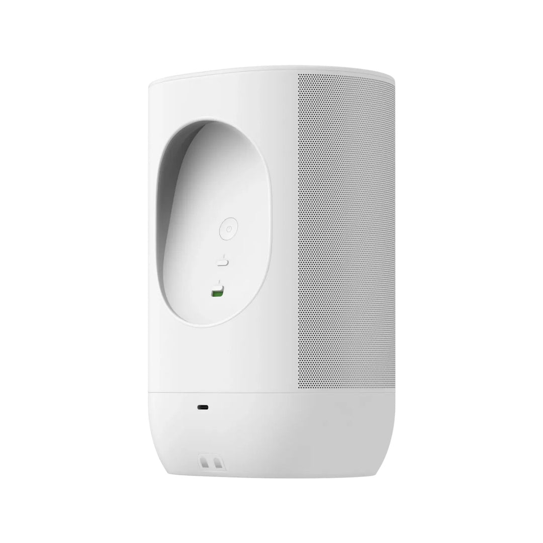 مكبر صوت ذكي محمول سونوس موف جن 2 – أبيض | صوت متميز وتصميم متين