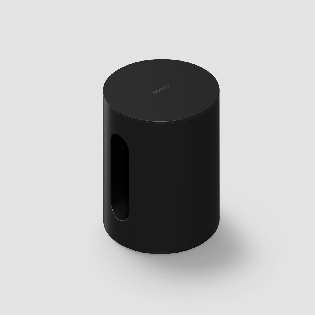 Sonos Sub Mini Wireless Subwoofer – Black | Powerful Bass, Sleek Design