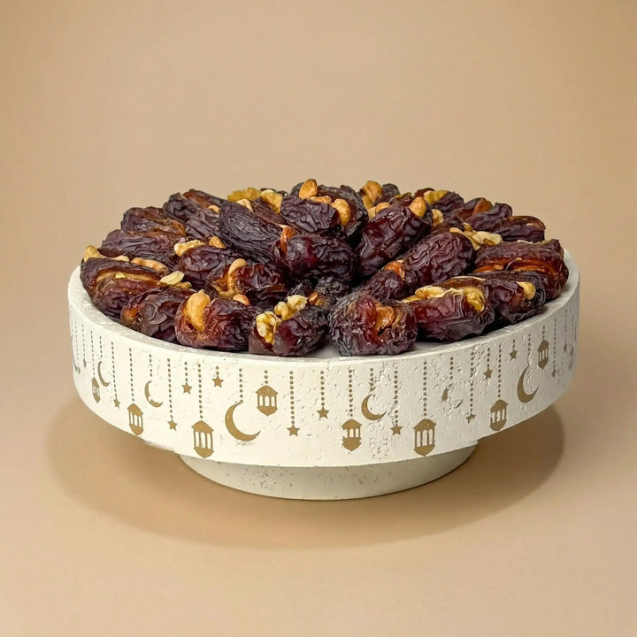 Luxury Nut-Stuffed Dates in Elegant Vase