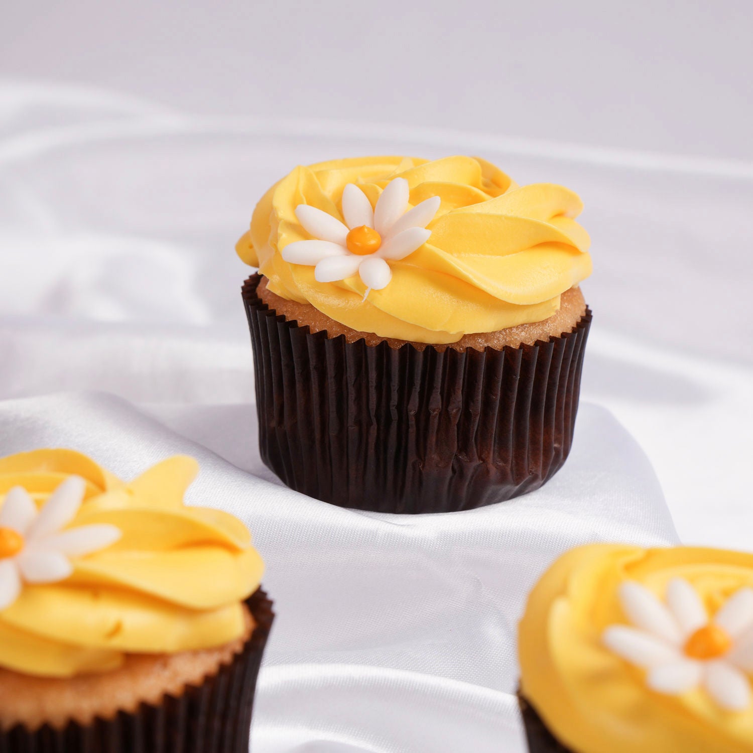 Sunny Daisy Delights Cup Cake