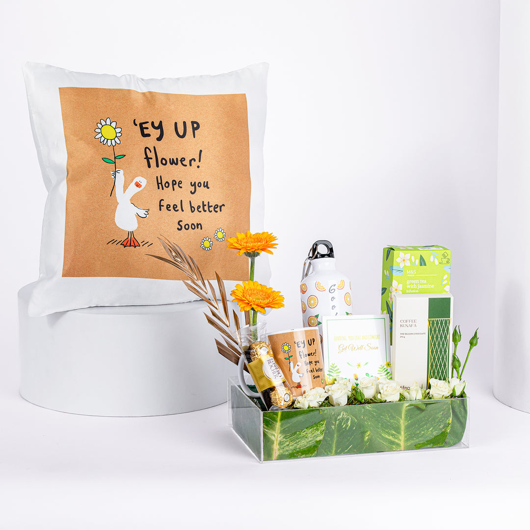 Sunshine & Comfort Get Well Soon Hamper – A Thoughtful Gift for Recovery