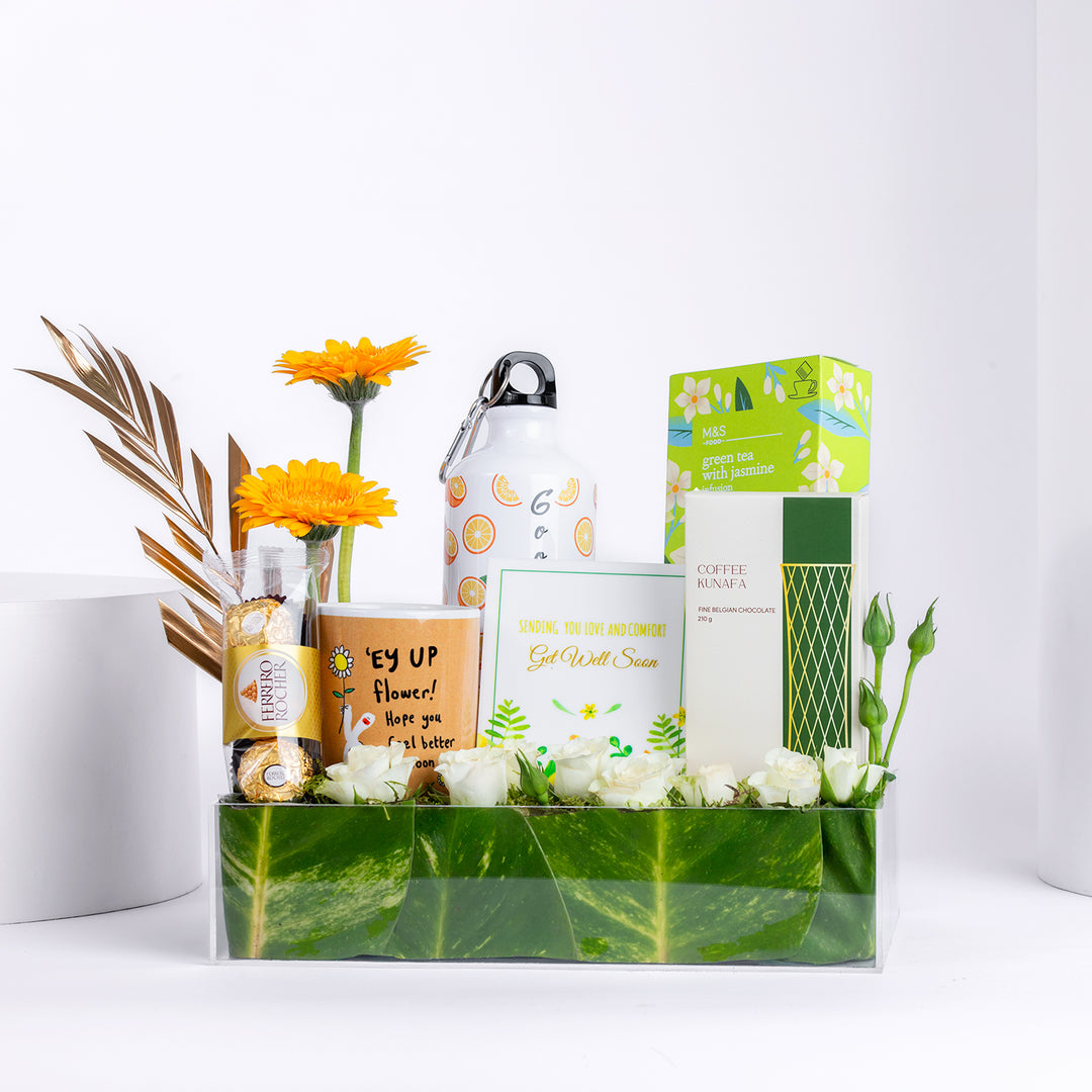 Sunshine & Comfort Get Well Soon Hamper – A Thoughtful Gift for Recovery