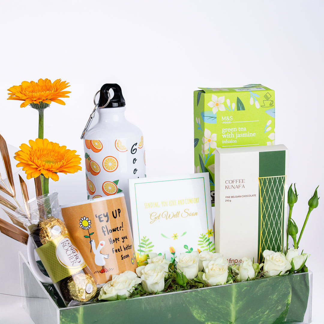 Sunshine & Comfort Get Well Soon Hamper – A Thoughtful Gift for Recovery