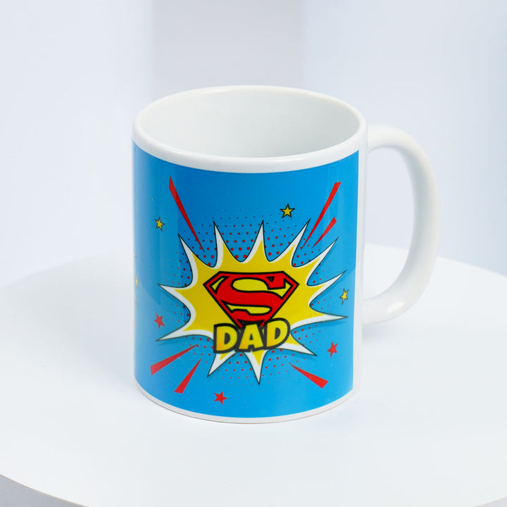 Superman Dad Ceramic Mug - Perfect Gift for Super Dads