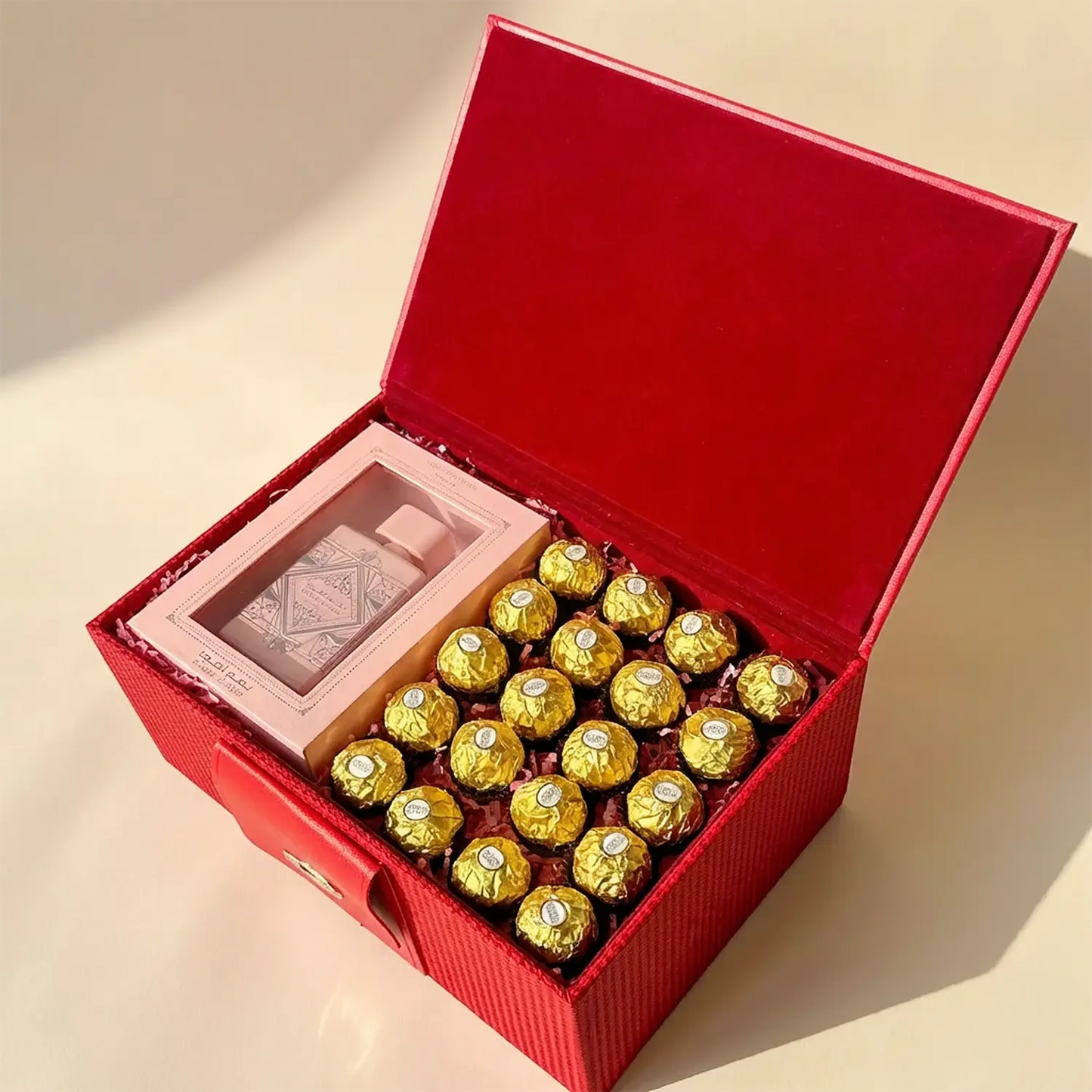 Luxurious Love Gift Set with Ferrero Rocher & Perfume