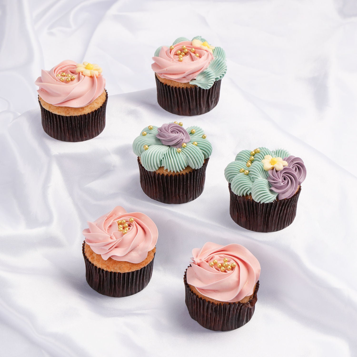 Tasteful Pastel Cupcakes