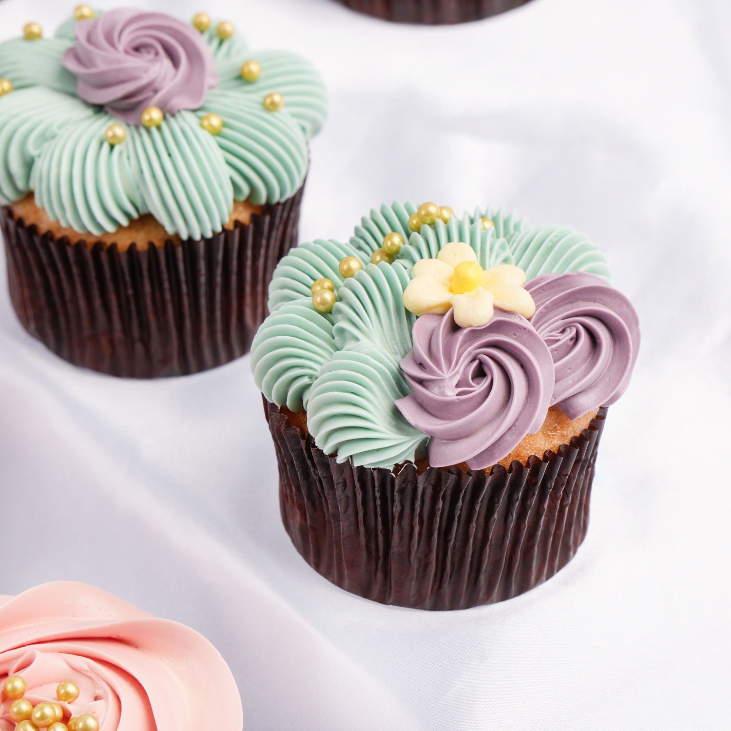 Tasteful Pastel Cupcakes