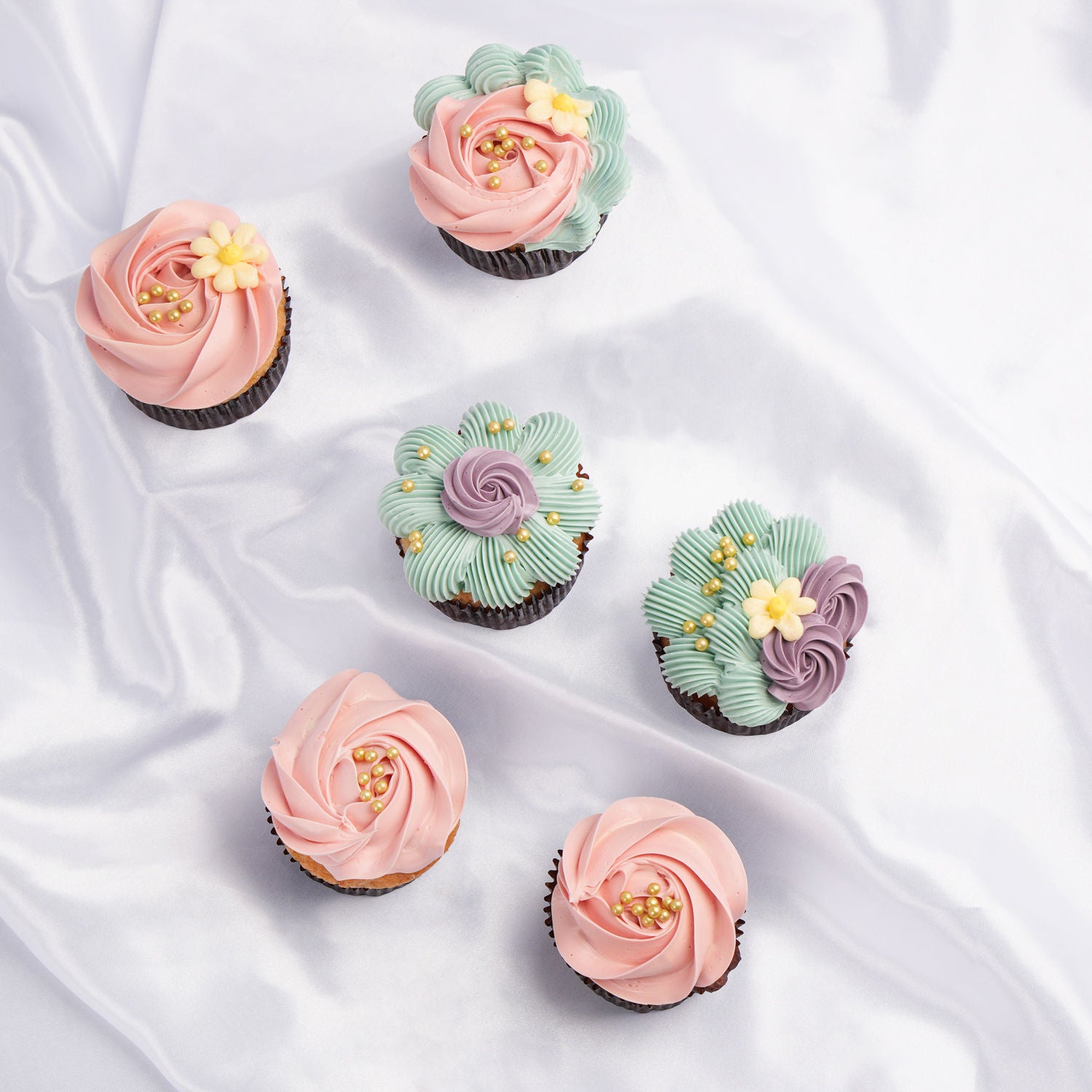 Tasteful Pastel Cupcakes
