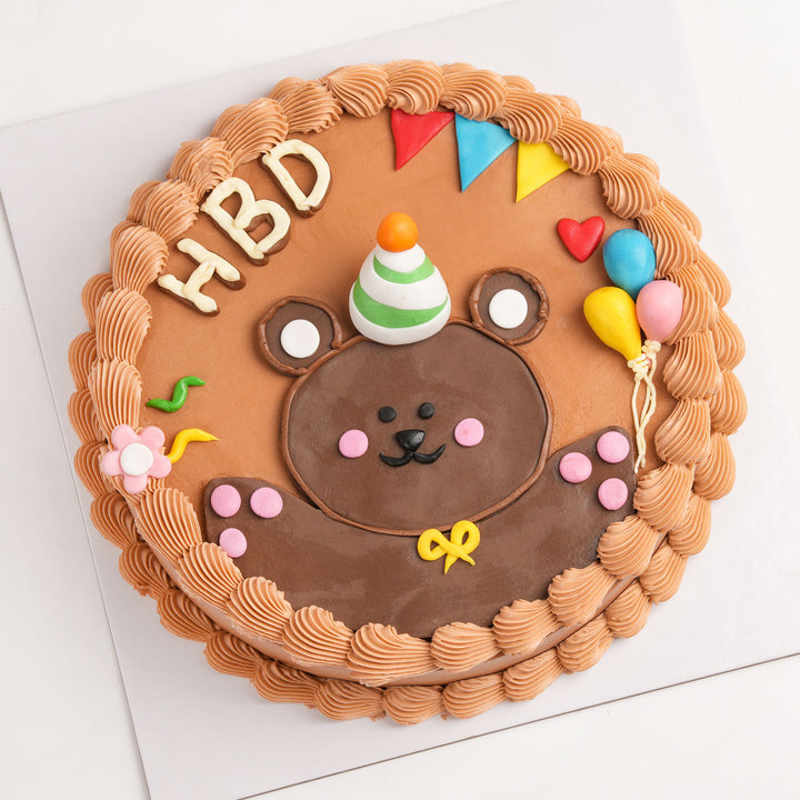 Teddy Birthday Cake