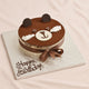 Adorable Teddy Love Tiramisu Cake - Perfect for Celebrations