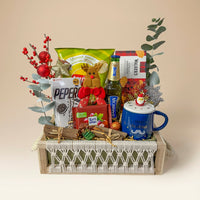 Deluxe Christmas Treats Tray with Festive Delights