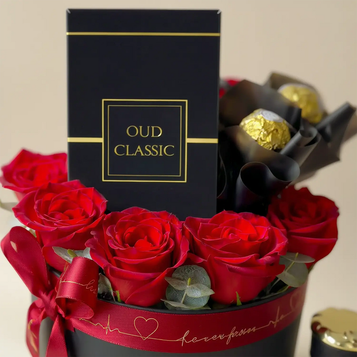 The Luxe Love Edit: Roses, Chocolates, and Oud Fragrance Delight