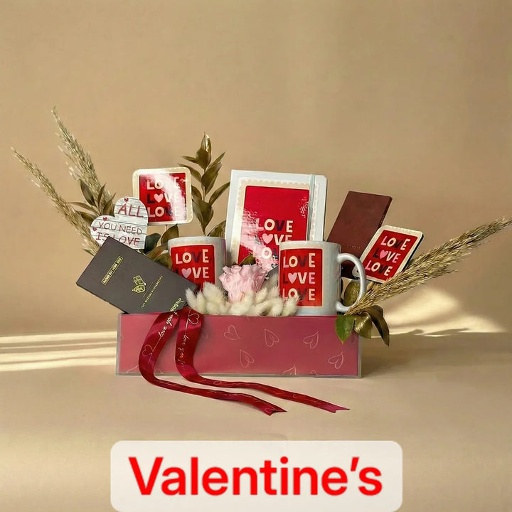 سلة حب فاخرة: أناقة خالدة وذوق حلو